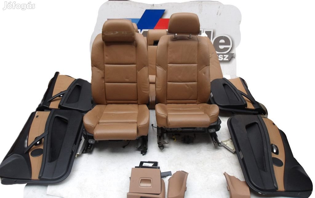 [GYÁRI BONTOTT] BMW BELSŐ | 5-ÖS E61| COMBTÁMASZOS, SZAKADÁSMENTES BŐ